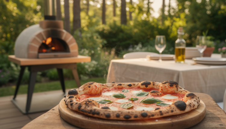 Záhradná pizza pec – pizza pec na záhradu, terasu a altánok