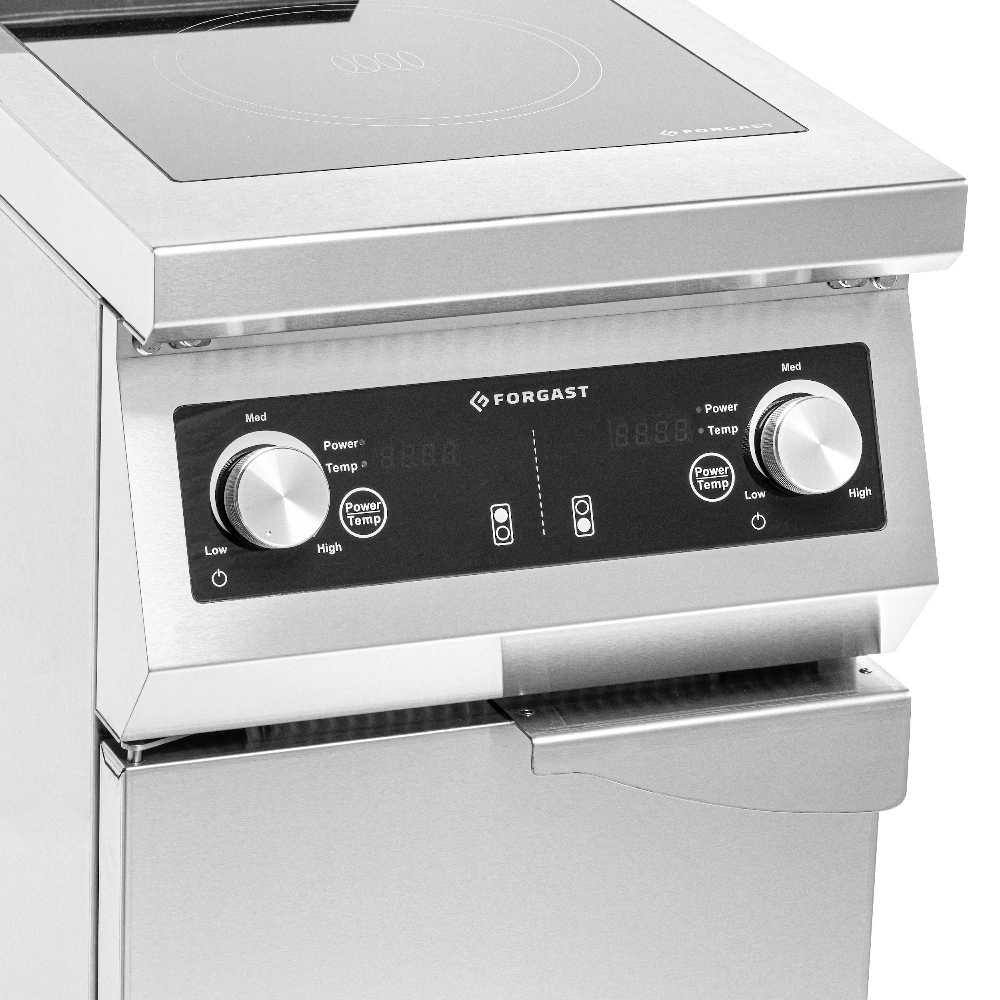 Indukčná varná doska 2-zónová na podstavci 2x5000 W | FORGAST FG09034 – Obrázok 5