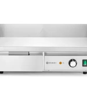 Gril, hladká doska, HENDI, Budget Line, 230V/3000W, 550x430x(H)240mm