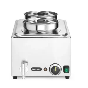 Sada: Bain-marie Ranger + 2x 4L nádoba s vekom, HENDI, GN (H)150mm, 8L, 230V/1000W, 604x332x(H)315mm