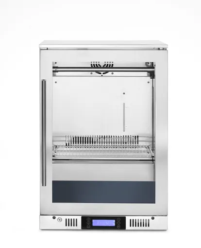 Skrinka na suché zrenie, spodná priehradka, Arktic, 138L, Strieborná, 230V/350W, 545x600x(H)900mm