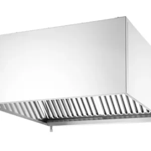 Odsávač pár s montážou na stenu – skrutkový, HENDI, Strieborná, 1205x1000x(H)450mm, Obdĺžnikový