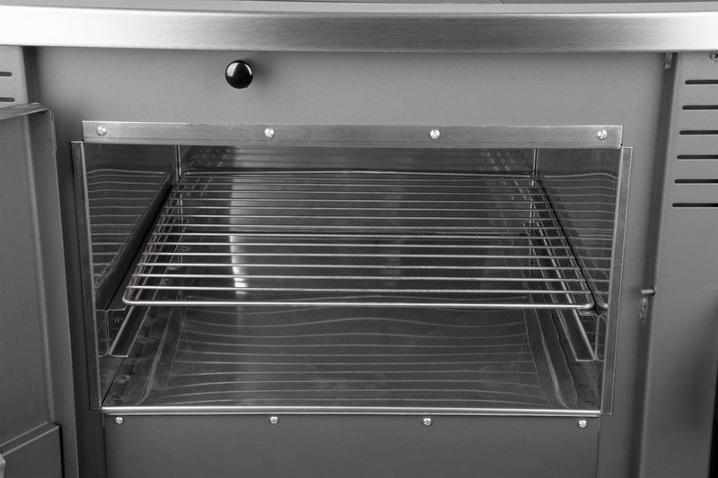 Sporák Pro PANONIA Ceramic, 10 kW, mocca, ľavý vývod – Obrázok 3