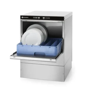 Umývačka riadu 50 x 50 – elektronické ovládanie, HENDI, Kitchen Line, 230V/3600W, 570x600x(H)830mm