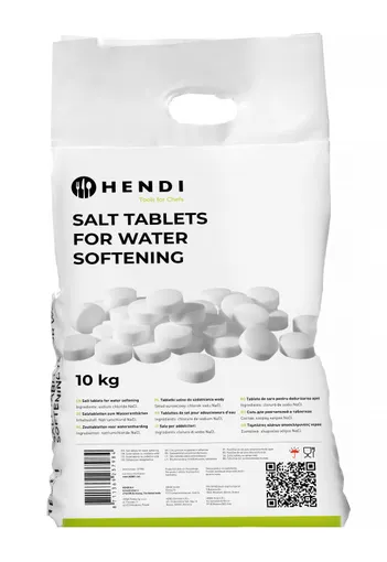 Soľné tablety na zmäkčovanie vody, HENDI, 10 kg