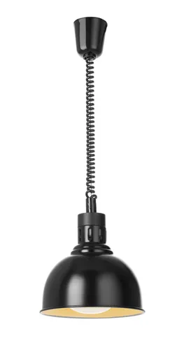 Ohrevná lampa nastaviteľná, tvar kupola, HENDI, Čierna, 230V/250W, ⌀250x(H)207mm – Obrázok 2
