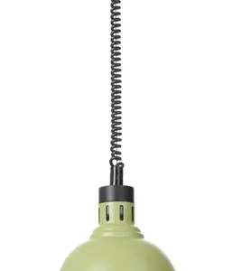 Ohrevná lampa nastaviteľná, tvar kupola, HENDI, Zelená, 230V/250W, ⌀250x(H)207mm