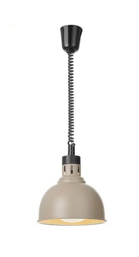 Ohrevná lampa nastaviteľná, tvar kupola, HENDI, Béžová, 230V/250W, ⌀250x(H)207mm – Obrázok 2