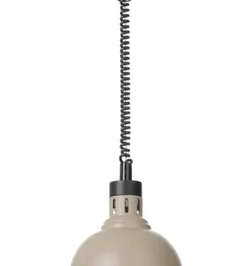 Ohrevná lampa nastaviteľná, tvar kupola, HENDI, Béžová, 230V/250W, ⌀250x(H)207mm