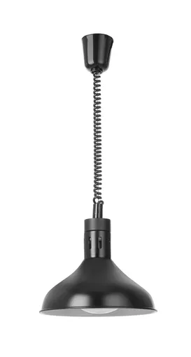 Ohrevná lampa nastaviteľná, tvar zvon, HENDI, Čierna, 230V/250W, ⌀295x(H)207mm