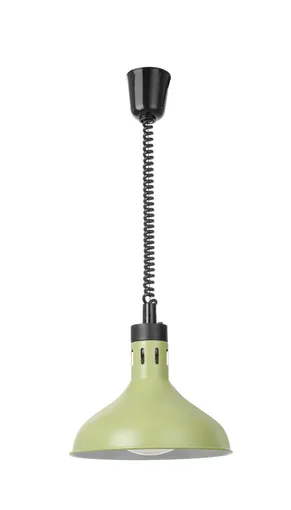 Ohrevná lampa nastaviteľná, tvar zvon, HENDI, Zelená, 230V/250W, ⌀295x(H)207mm – Obrázok 2