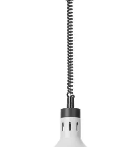 Ohrevná lampa nastaviteľná, tvar zvon, HENDI, Biela, 230V/250W, ⌀295x(H)207mm