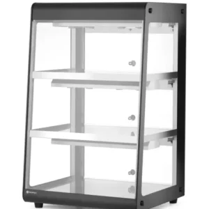 Vyhrievaná pultová vitrína, HENDI, Čierna, 230V/500W, 472x447x(H)775mm