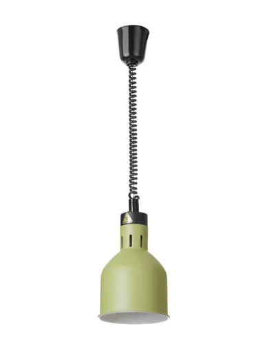 Ohrievacia lampa, valcová, HENDI, Zelená, 230V/375W, ⌀175x(H)250mm