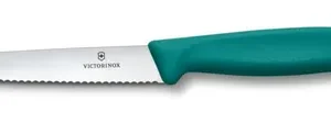 Nôž na steak a pizzu, Victorinox, Zelená, (L)222mm