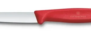 Nôž na zeleninu, hladký, Victorinox, Červená, (L)190mm