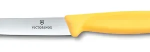 Nôž na zeleninu, hladký, Victorinox, Žltá, (L)212mm