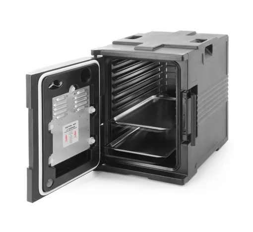 Termoizolačný kontajner s funkciou vyhrievania – catering, AmerBox, GN 1/1, 477x680x(H)620mm – Obrázok 6