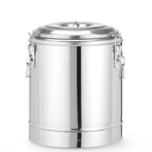 Termoska na prepravu potravín, HENDI, Kitchen Line, 23L, Strieborná, ⌀350x(H)440mm