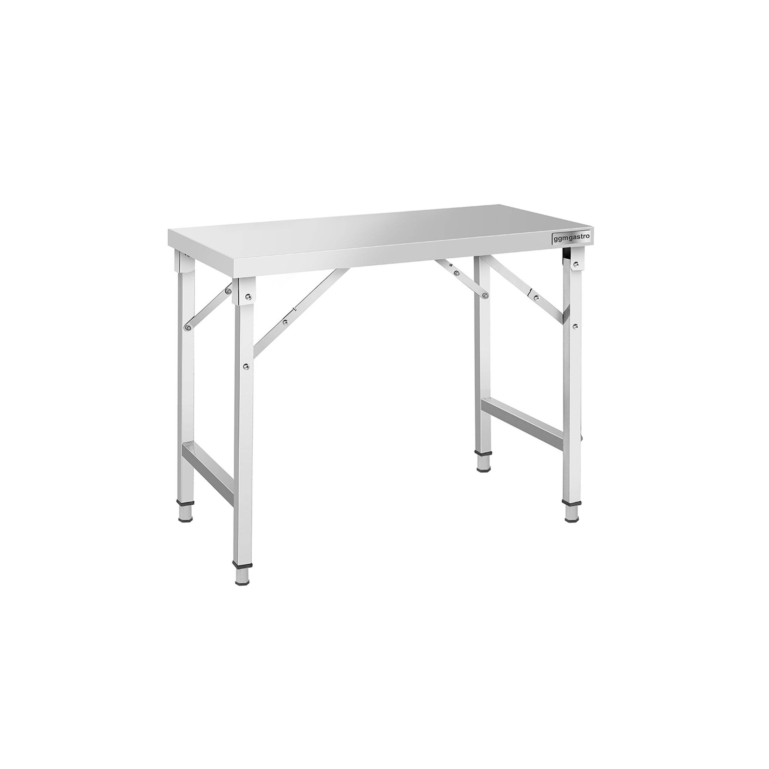 Nerezový pracovný stôl – skladací – 1500 × 700 mm – Obrázok 7