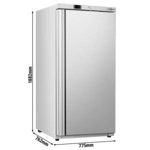 Úložná mraznička ECO - 600 litrov - s 1 dverami Nerez