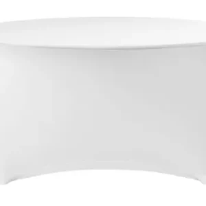 Kryt stola, okrúhly, HENDI, Kitchen Line, 810996, Biela, ⌀1500x(H)760mm