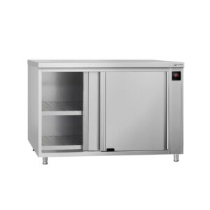 Vyhrievacia skriňa ECO – 2000 × 600 mm – s posuvnými dverami – digitálna Ohrievacie skrine bez lemu 600