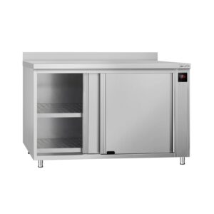 Ohrievacia skriňa ECO – 2000 × 700 mm – s lemom a posuvnými dverami – digitálna