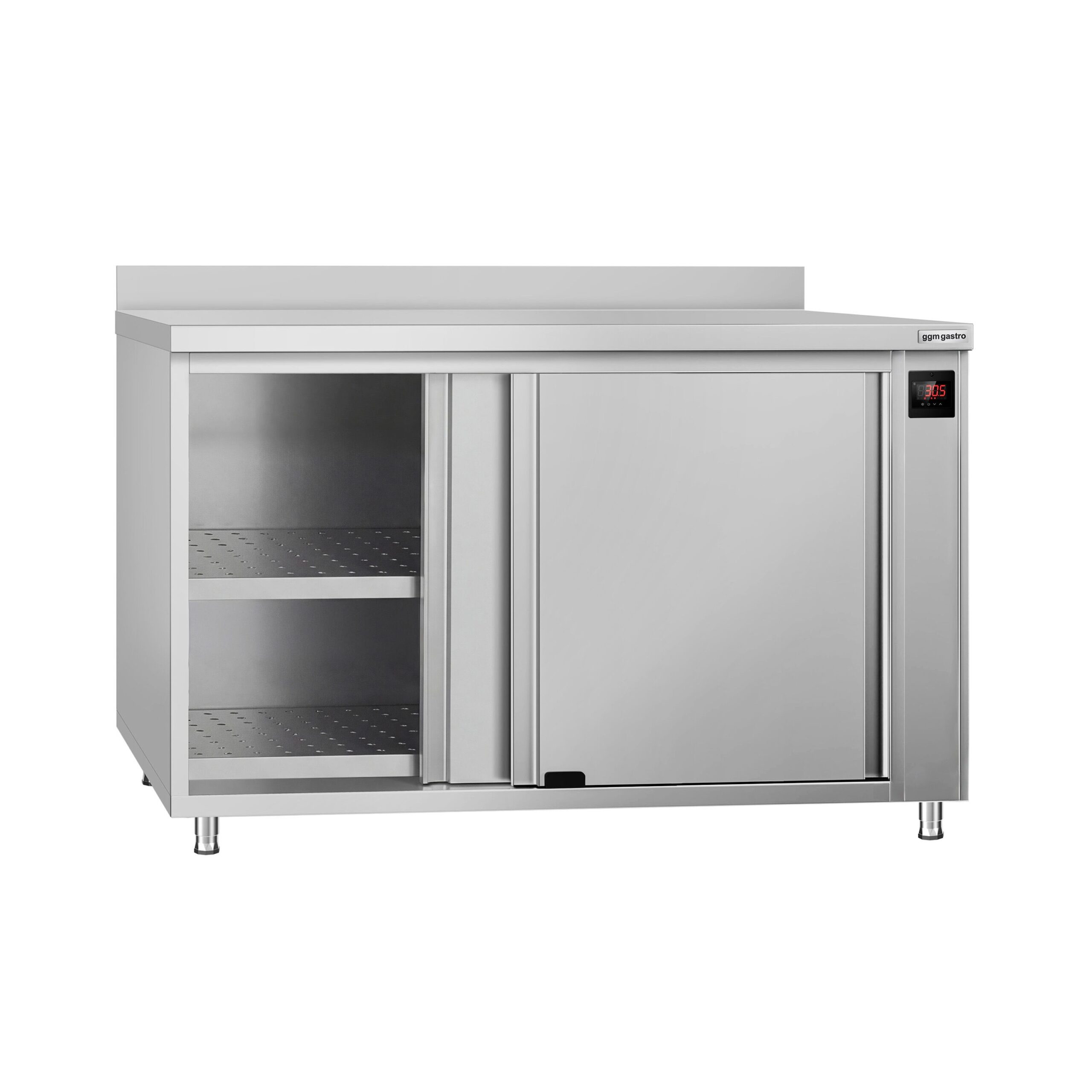Ohrievacia skriňa ECO – 1200 × 700 mm – s lemom a posuvnými dverami – digitálna