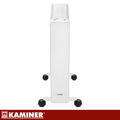 Elektrický olejový radiátor Kaminer Arvell - biely – Obrázok 8