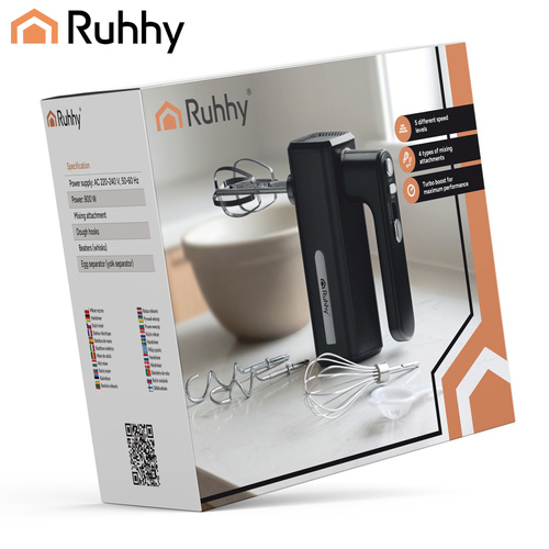 Ruční mixér Ruhhy 800W – Obrázok 13
