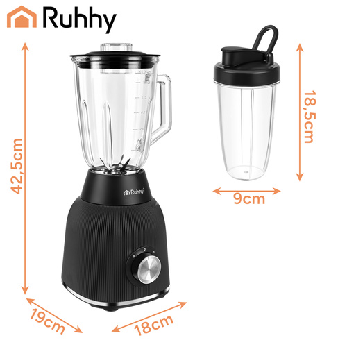Ruhhy 1200W mixér – Obrázok 12