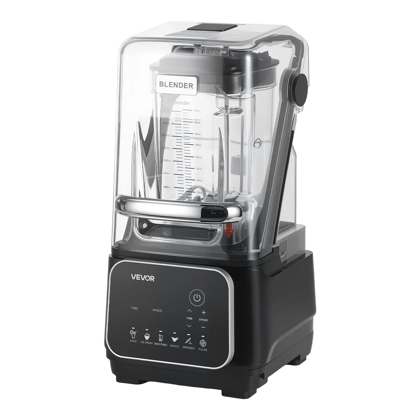 Stojanový mixér, smoothie mixér s ochranným krytom, 2200 W6 – Obrázok 3