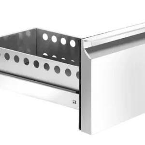Zásuvka s vodiacimi lištami pre chladiace a mraziace stoly Profi Line s bočným agregátom – súprava 2 ks, Arktic, Profi Line, 300x545x(H)145mm