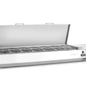 Chladiaca nadstavba na GN 1/3, Arktic, 7x GN 1/3, GN 1/3, 42L, 230V/180W, 420x1605x(H)630mm