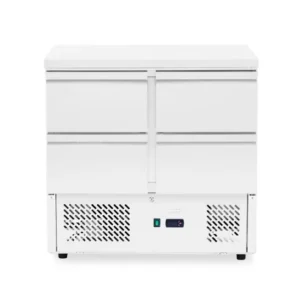 Chladiaci pult, 4 zásuvky, Arktic, 97L, Strieborná, 230V/220W, 900x700x(H)868mm