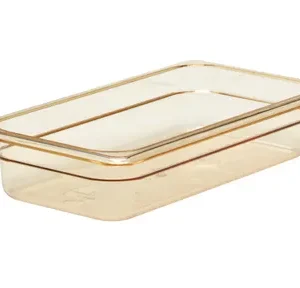 Žiaruvzdorná nádoba H-Pans™ s rúčkou, 2,4 l, Cambro, GN 1/3, 2,4L, Priehľadná, 176x325x(H)65mm