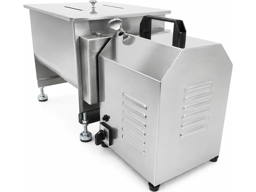 Elektrický miešač mäsa – 20 l – 16 kg – s vyklápateľnou nádobou – Obrázok 7