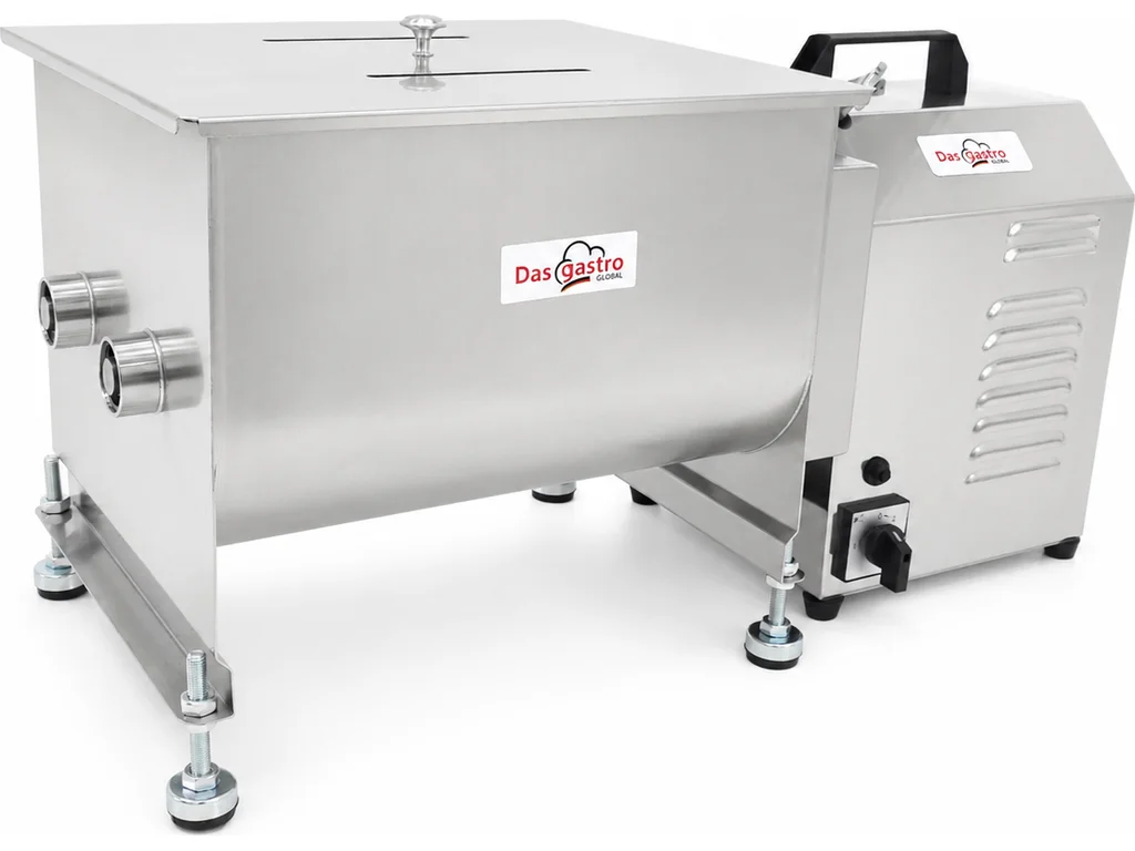 Elektrický miešač mäsa – 20 l – 16 kg – s vyklápateľnou nádobou – Obrázok 6