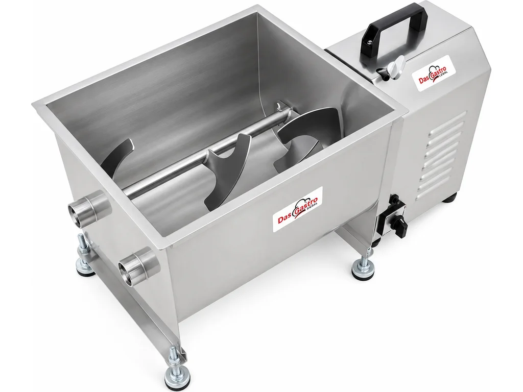 Elektrický miešač mäsa – 20 l – 16 kg – s vyklápateľnou nádobou – Obrázok 5