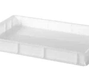 Nádoba na cesto na pizzu 600x400, AmerBox, Profi Line, Biela, 600x400x(H)100mm, Obdĺžnikový